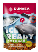 Прикормка DUNAEV ICE-READY 0,5кг Мотыль